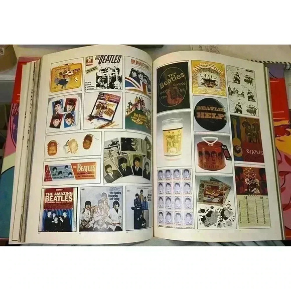 The Beatles Andy Worhol Book Rolling Stone Press Times Book 1980 - Picture 14 of 16